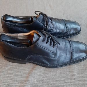 I BOSCO EXECUTIVE SELECTION MENS BLACK SHOES 11E